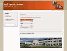 Tablet Screenshot of kutuphane.ilahiyat.omu.edu.tr