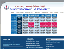 Tablet Screenshot of havuz.omu.edu.tr